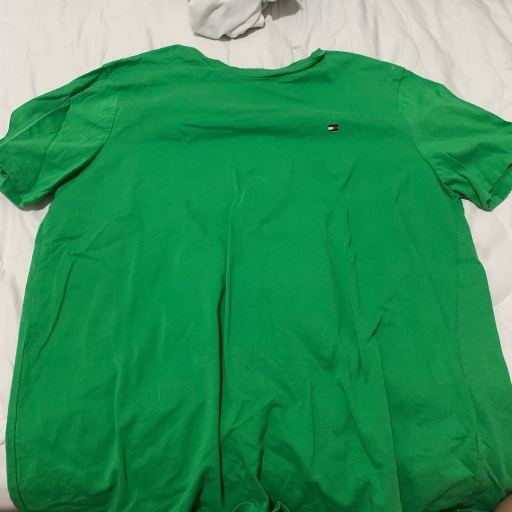 Green Tommy Hilfiger Shirt for $10